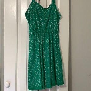 Green Lace Dress